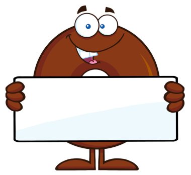 Mutlu çörek çizgi film karakteri.