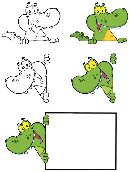 Drachen Comic-Maskottchen — Stockvektor