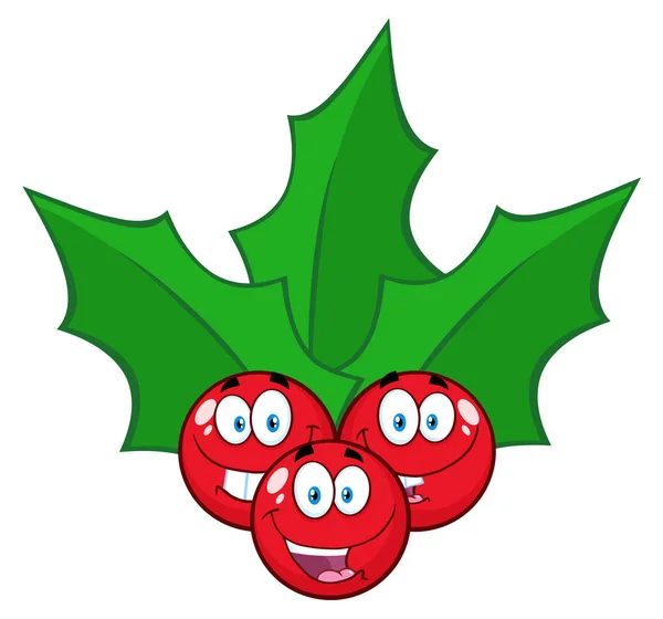 Рождественские ягоды — стоковый вектор