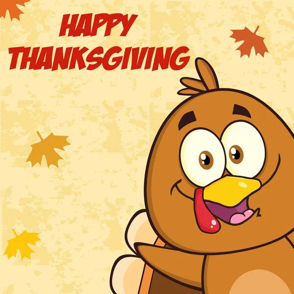 Thanksgiving Turkey Bird — Stock Vector