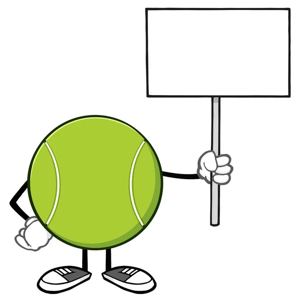 Теннисный талисман — стоковый вектор