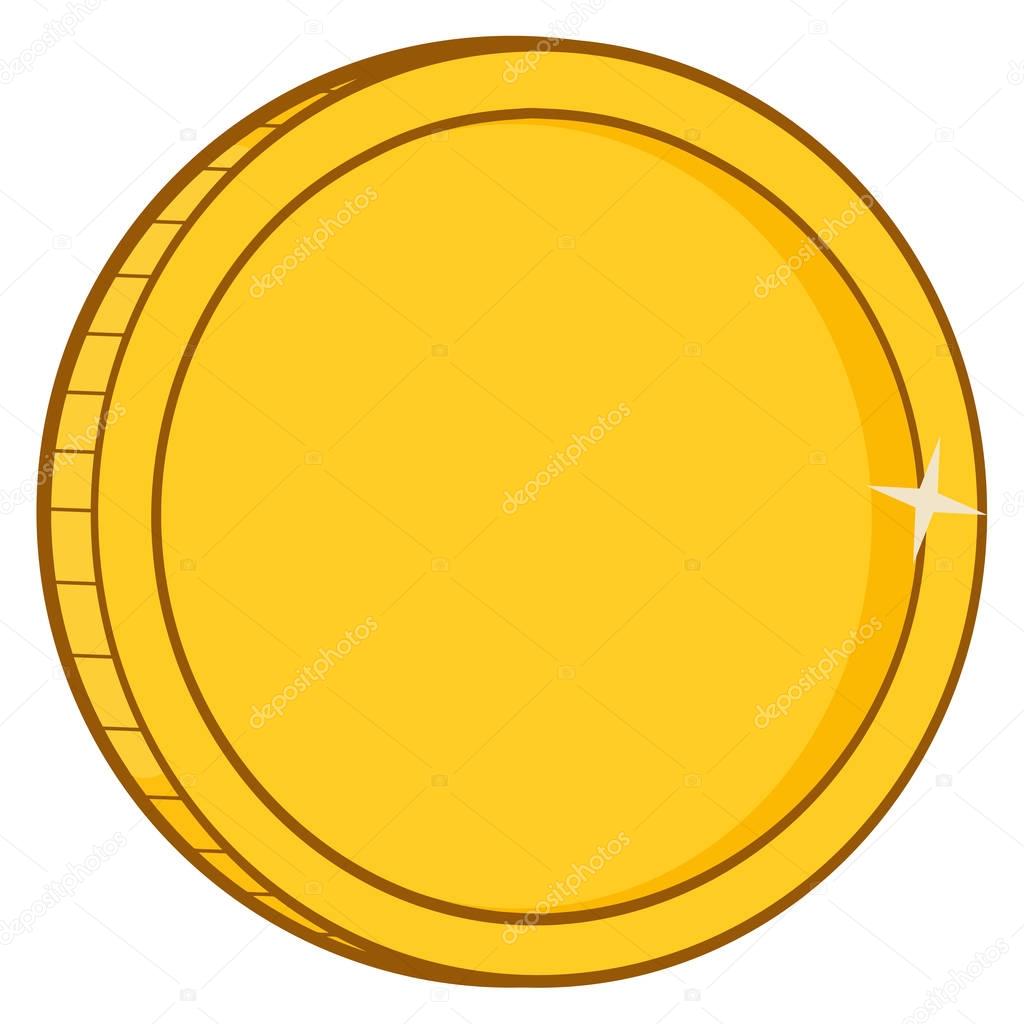 Golden Coin For Business 