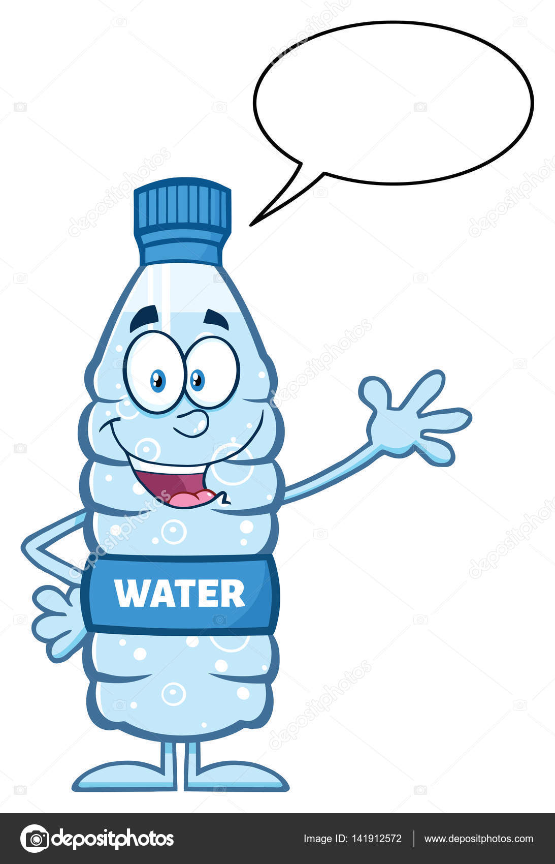 Plastic Bottle Cartoon Stock Vector Image by ©HitToon 141912572