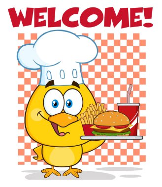 Şef sarı kız çizgi film karakteri 