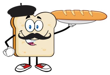 ekmek dilimi karikatür