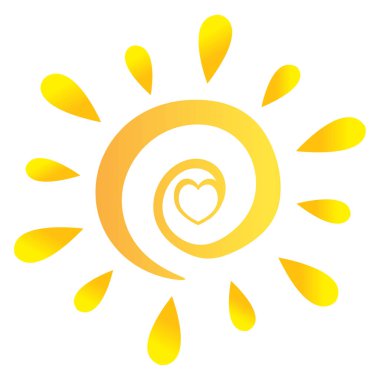 Sun'ın kalp basit tasarımı