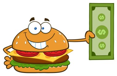 Burger çizgi film karakteri 