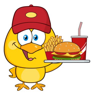 Mutlu sarı kız çizgi film karakteri 