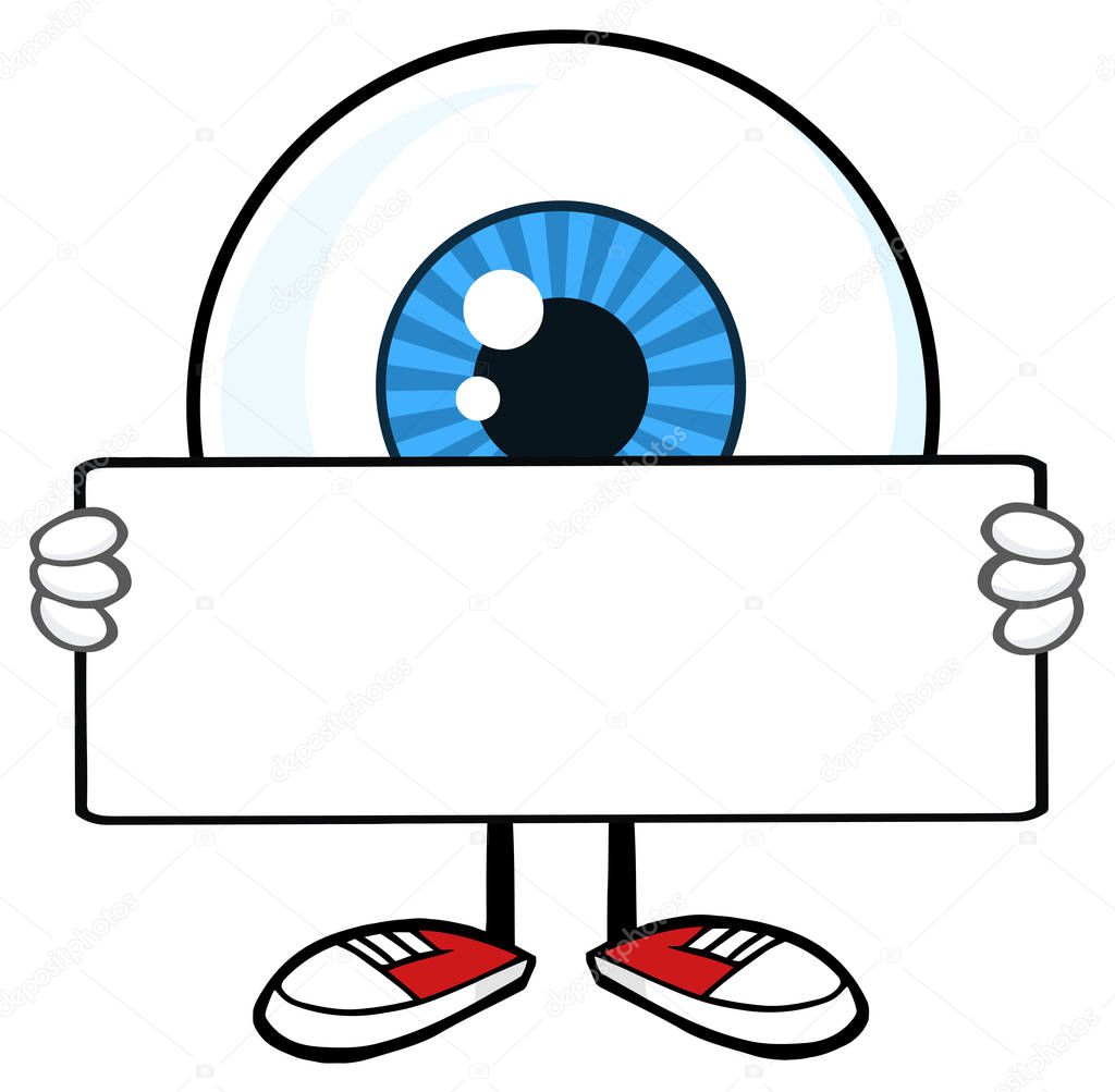Eyeball Guy Cartoon