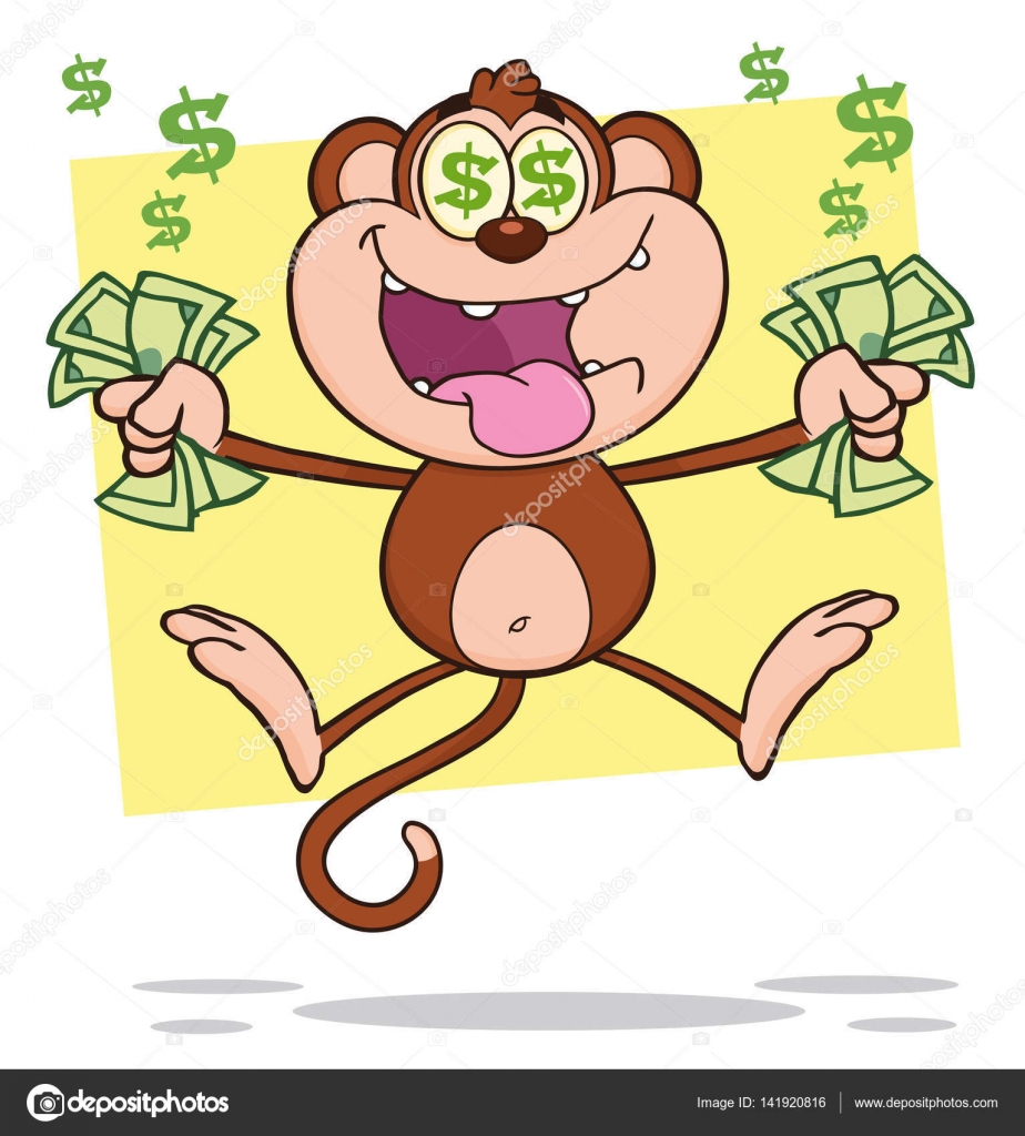 Мультфильм Рича Обезьяны Векторное Изображение ©HitToon 141920816