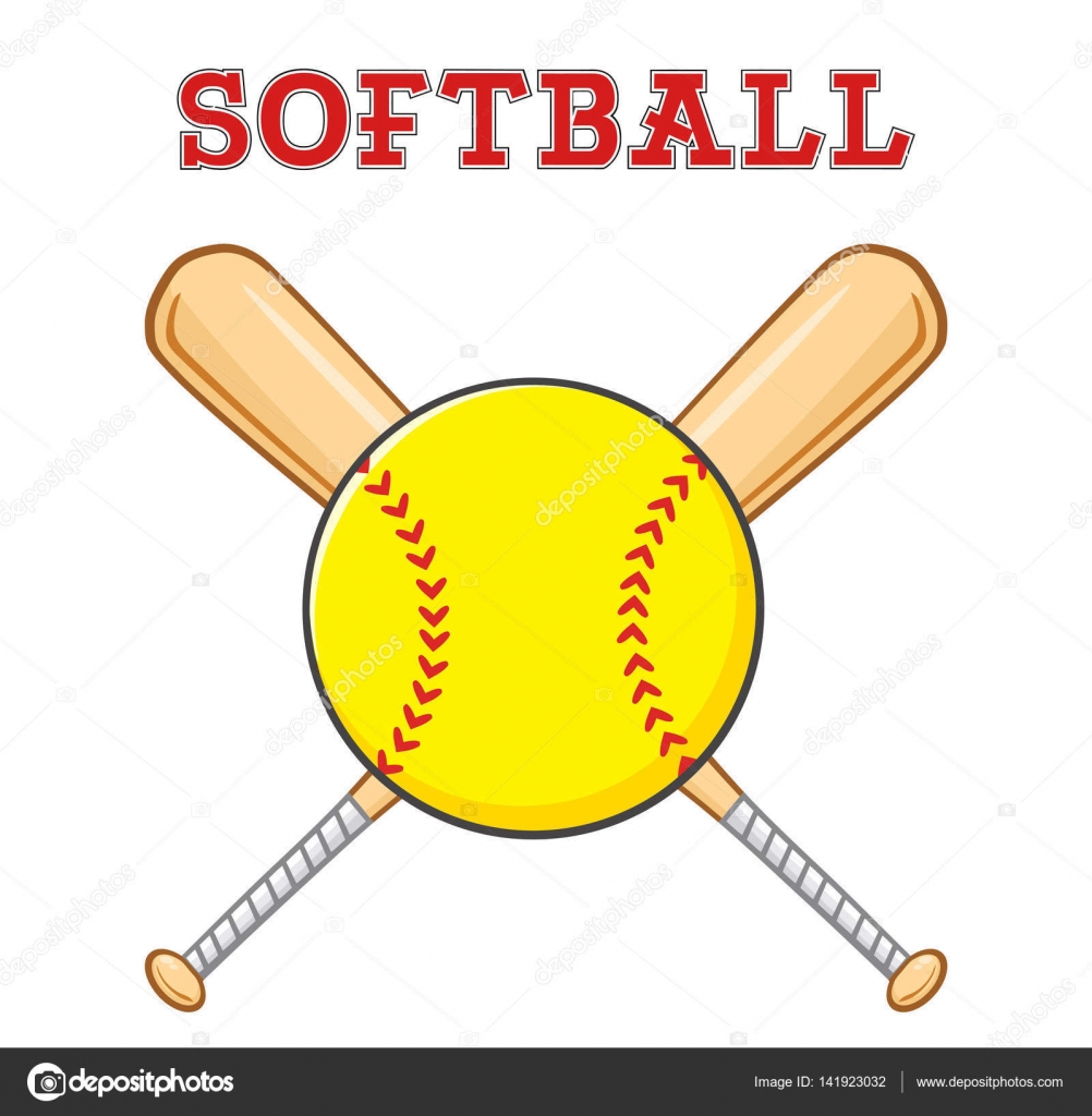 Softball Bat Clip Art