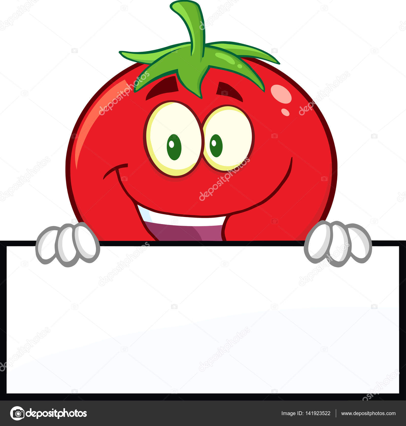 Tomato cartoon Vector Art Stock Images | Depositphotos