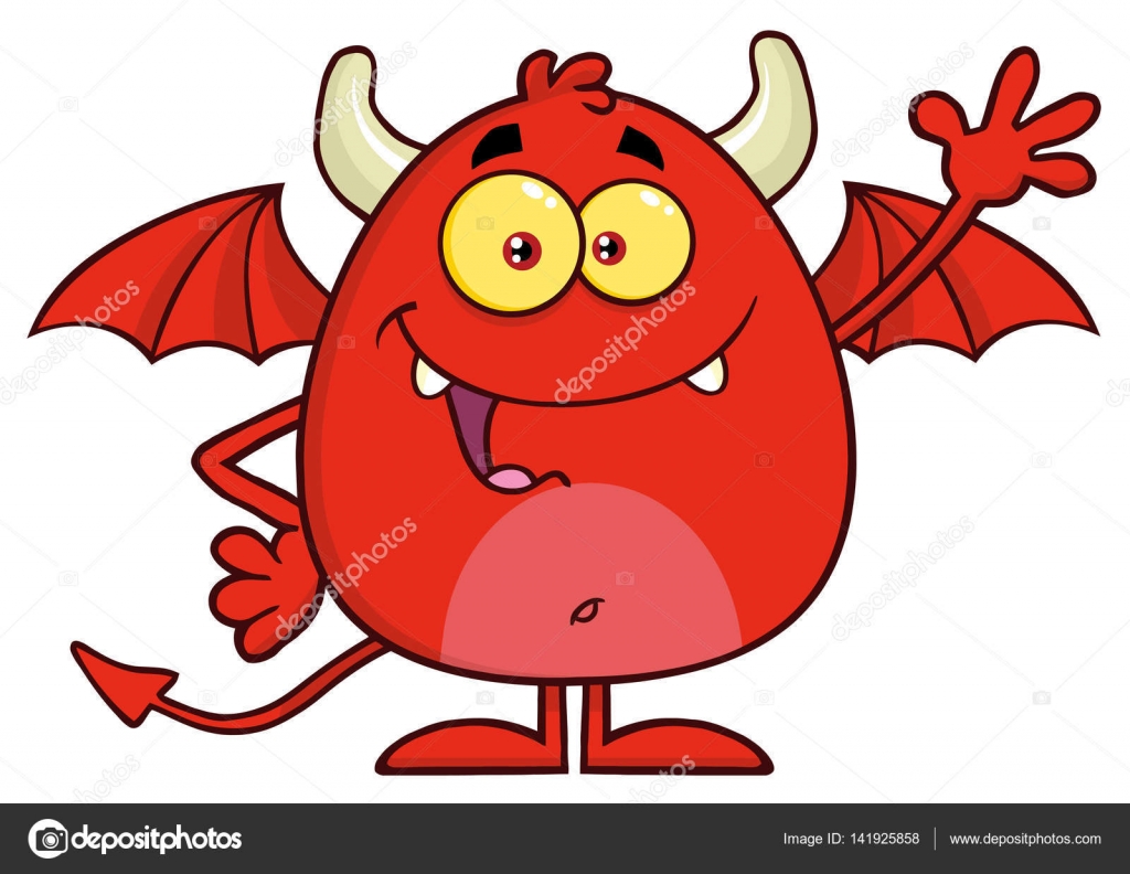 Angry Devil Cartoon Character Stock Vector Image by ©HitToon #141925858