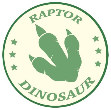Dinozor ayak izi daire
