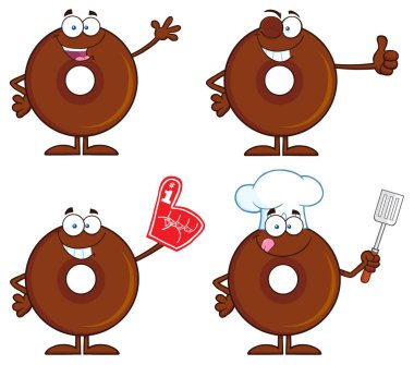 maskot, çörek, pişmiş, fırın, kahvaltı,