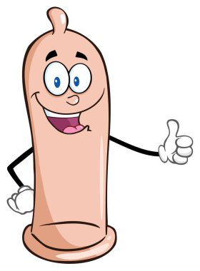 Prezervatif çizgi film karakteri 