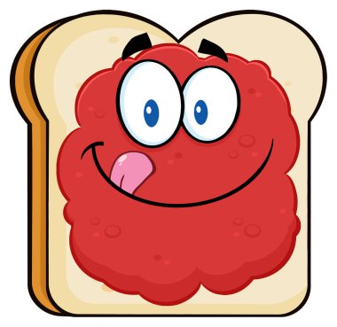 ekmek dilimi karikatür