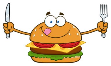 Burger çizgi film karakteri 