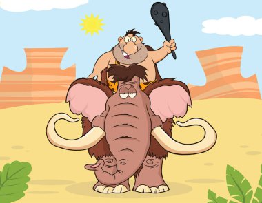 komik Mağa ra Ada mı mamut üzerinde