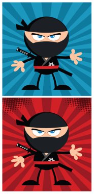 Ninja Warrior çizgi film karakteri