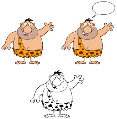 Mağara Adamı Çizgi Film Karakteri 