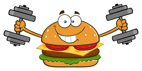 Tegnefilmfigur for burgere – stockvektor