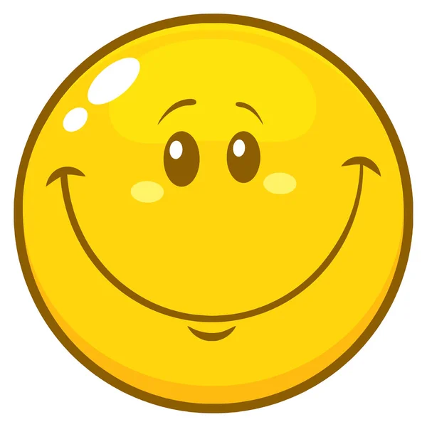 Glimlachend gezicht icoon — Stockvector