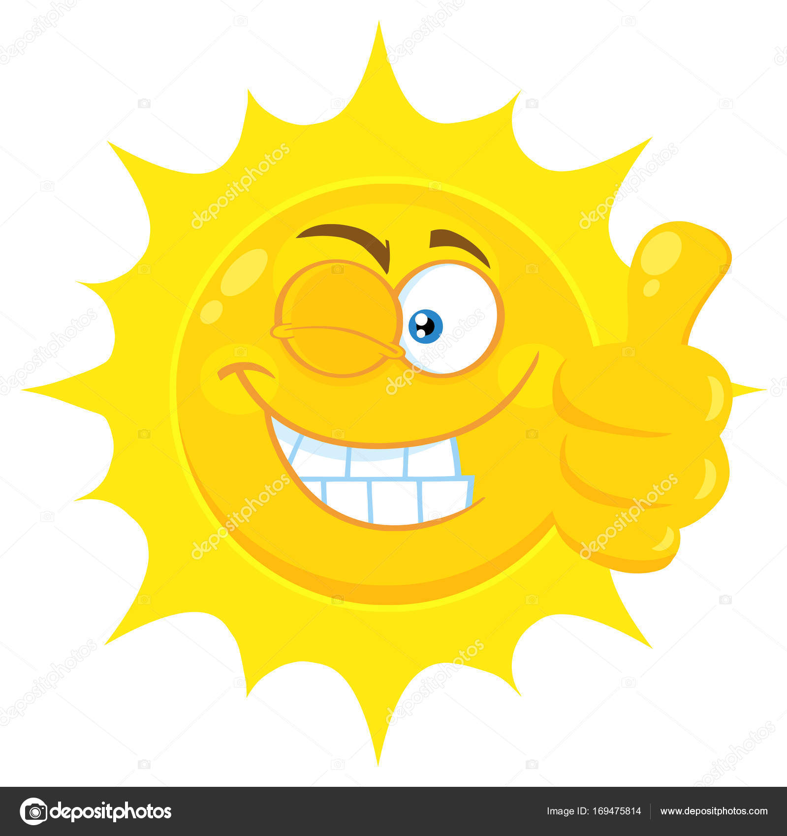 Smiling Yellow Sun Cartoon Emoji Face Character Wink Expression Giving Stock Vector Image By C Hittoon Smiling Yellow Sun Cartoon Emoji Face Character Wink Expression Giving Stock Vector Image By C Hittoon