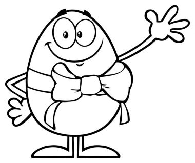 Yumurta ile elini kaldırdı