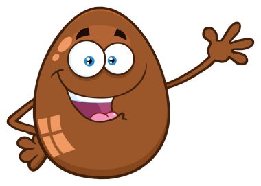 Çikolata yumurta kaldırdı el ile