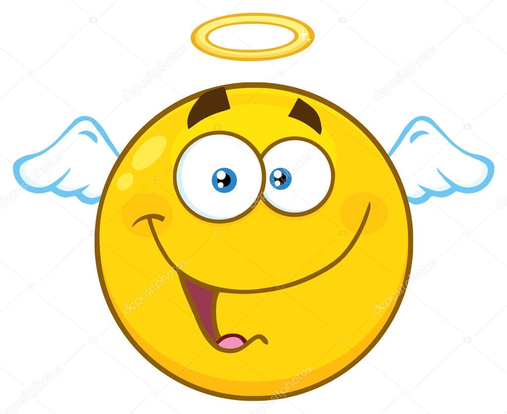 Caras De Angeles De Caricatura – Dibujos Para Colorear