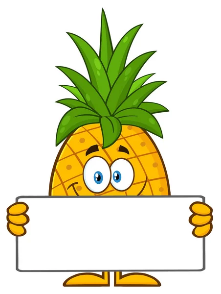 Postać z kreskówki ananasowej — Wektor stockowy