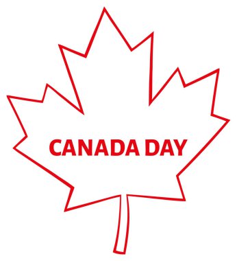 Kanada Maple Leaf çizim 