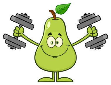 mutlu yeşil armut karakter