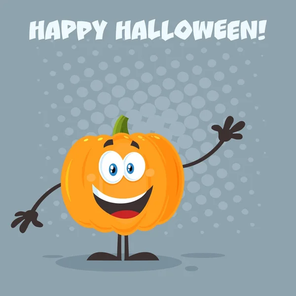 Calabaza divertida de Halloween — Archivo Imágenes Vectoriales