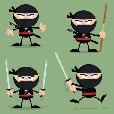 Ninja Warrior iki Katana ile