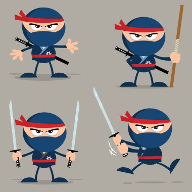 Ninja Warrior iki Katana ile