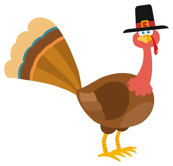 感謝祭トルコ鳥ベクトルイラスト — ストックベクタ
