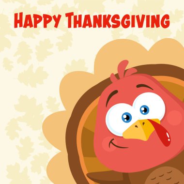 Mutlu Hindi Kuş Çizgi Filmi Karakteri