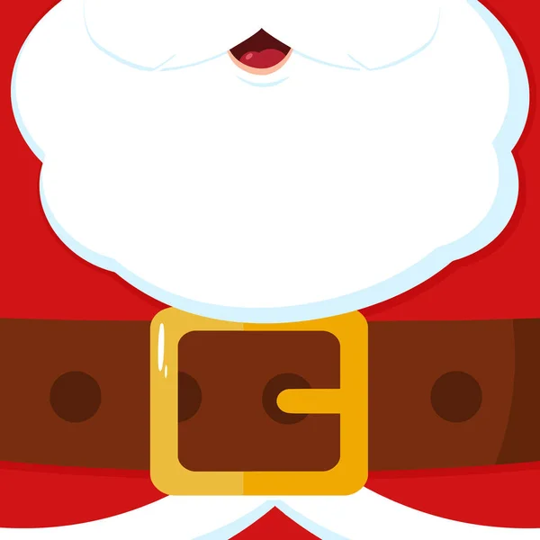 Bannière Message Père Noël Avec Vecteur Texte — Image vectorielle