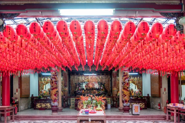 Tin Hau Temple i Guanshan, Taiwan. — Stockfoto