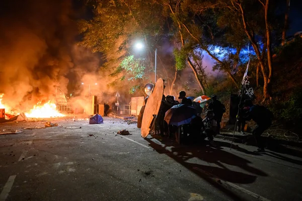 香港大学第二橋の戦い — ストック写真