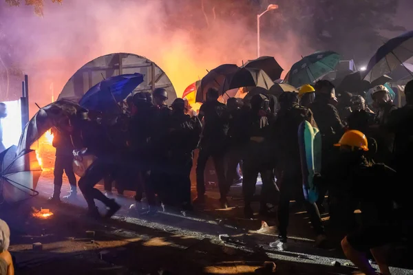 香港大学第二橋の戦い — ストック写真