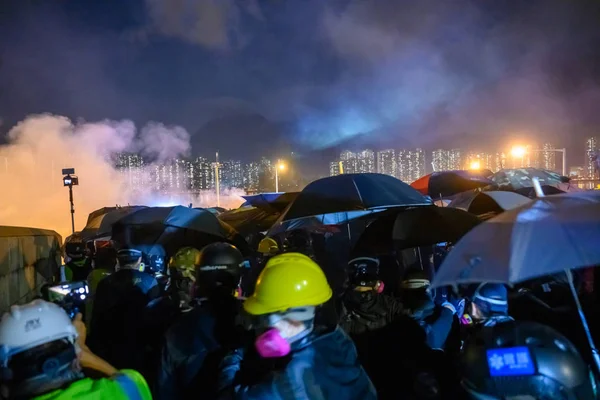 香港大学第二橋の戦い — ストック写真