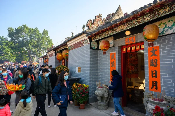 Lam Tsuen deseando árboles en Hong Kong — Foto de Stock