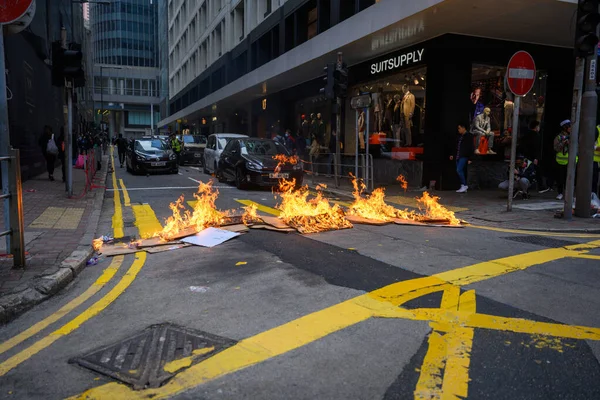 Hong Kong Gennaio 2020 Karma Commies 2020 Assedio Universale Raduno — Foto Stock