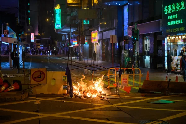 Hongkong Ledna 2020 Milion Účastníků Demonstrace Požadavek Všeobecného Volebního Práva — Stock fotografie