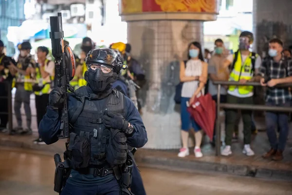 Hong Kong Mayo 2020 Protesta Ley Seguridad Nacional Anit Hong —  Fotos de Stock