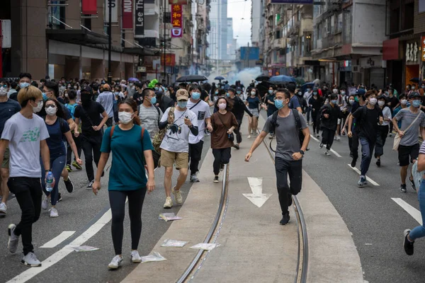 Hong Kong Mei 2020 Anit National Security Law Protesteert Hong — Stockfoto