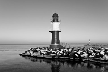 Warnemuende (Almanya) kışın mole